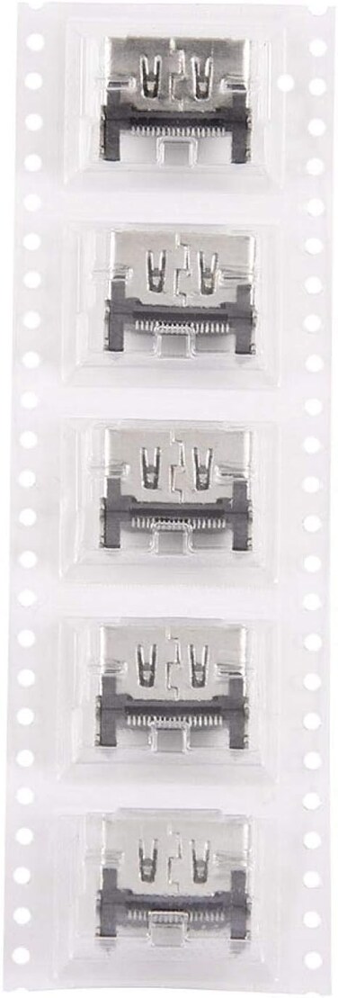 HDMI Female Port HDMI Adapter HDMI Socket, HDMI Coupler Lightweight HDMI Connector, for PS4 for PS4 Motherboard