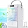 Portable Air Conditioners,1500 ML Portablel Air Cooler, 4 Wind Speeds&amp; 2 Spray Modes Evaporative Air Cooler,Personal Cooling Fan with 2-6H Timer&amp; 7 Color Night Light,Suitable for Home Office (White)