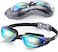 Swim Goggles, Swimming Goggles No Leaking Adult Men Women Youth, Aqua, UK-02-0016-1