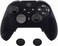 PlayVital Protective Case Non-Slip Silicone Case + 2 Thumbstick Caps Case for Xbox Elite Series 2/Series 2-Core Controller (Black)