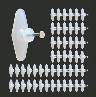 Nails (Regular Size, 50 Pieces) Wall Hooks for Photo frames, Clocks, Mirrors, keys, Decorative items, etc. 50 Pieces Packet