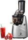 GearZone Silver Masticating Juicer Cold Pressed Juicers, High Juice Yield for Fruits