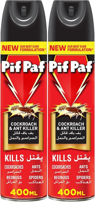 Cockroach &amp; Ant Killer   Kill and Protect   Insect Killer Spray with Best Ever Formulation   400 ml   Pack of 2