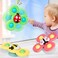 Toys for 1 2 3 Year Old Girls Gifts,Suction Cup Fidget Spinner Toys for 1-3 Year Olds Boys Baby Sensory Toys for 0-6-12 Months Plus,Bath Toys for 1 2 Year Olds for Toddler 1