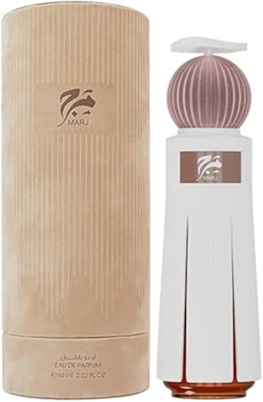 Ahmed Al Maghribi   MARJ 60ML EDP   Unisex Perfume with Bergamot &amp; Pink Pepper   Bergamot, Pink Pepper   60ml   Long Lasting