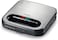 Sandwich Maker with Non Stick Fixed Griddle Plates for Toasties, Grills, Sandwiches SMM00.000SI Black/Silver