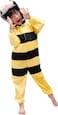 Honey Bee Costume for Kids 2-7 Years &ndash; Bumblebee Costume Kids &ndash; Halloween Costume for Kids &ndash; Bee Jumpsuit Halloween Cosplay Costume Fancy Dress Roleplay Outfit for Kids