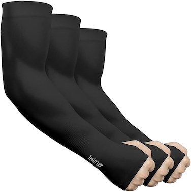 Cooling Arm Sleeves for Women Men, beister 6/3 Pairs Long Sunblock Protective Arm Cover for Golf, Basketball, Cycling, Covering Tattoos