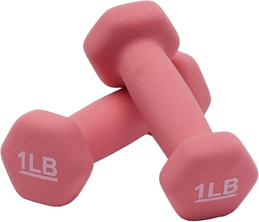 Neoprene Coated Hexagon Workout Dumbbell Hand Weight