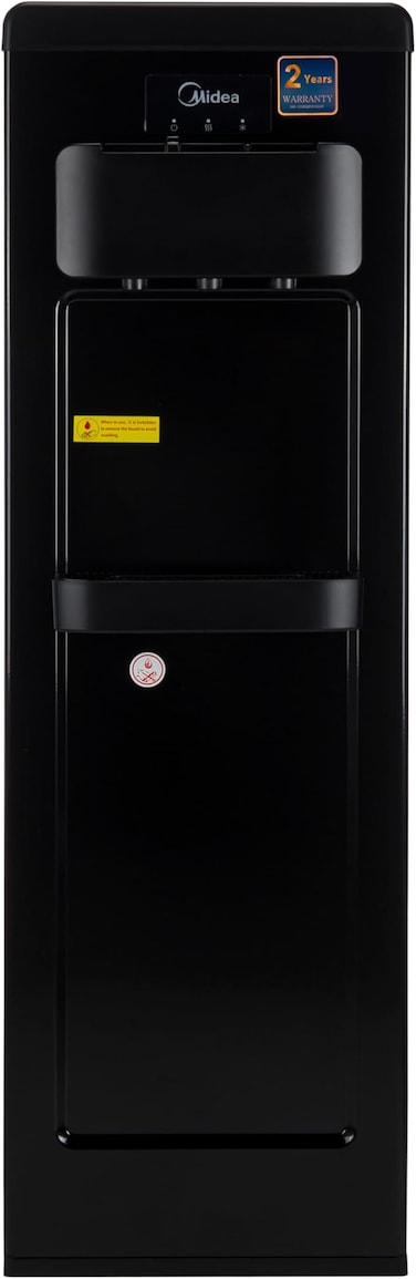 Water Dispenser, Top Loading, 3-taps Equipped with Hot Cold And Ambient Temperature, Floor Standing, Child Safety Lock for Faucet, Best Home, Office &amp; Pantry, Black
