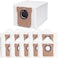 Pack of 10 Vacuum Cleaner Bags for Xiaomi X10+ / X20+ &amp; Dreame L10s Ultra, Dreame L10 Ultra, L20 Ultra, X40 Ultra Robot Vacuum Cleaner, Dust Bag Replacement Bag Accessory Set, 2.5 L Large Capacity