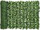 MIJOGO Ivy Screen, Privacy Garden Fence, UV Protected Greenery Wall Backdrop Artificial Hedges Plants (3m)