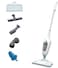 Black &amp; Decker 5-in-1 Steam Mop with Superheated Steam with 5 Accessories Swivel Head 1300 W 380 ml White FSMH13E5-B5