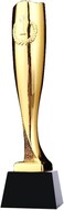 Creative gold plated trophies crystal resin trophies custom trophies tournament award trophies championship league trophies