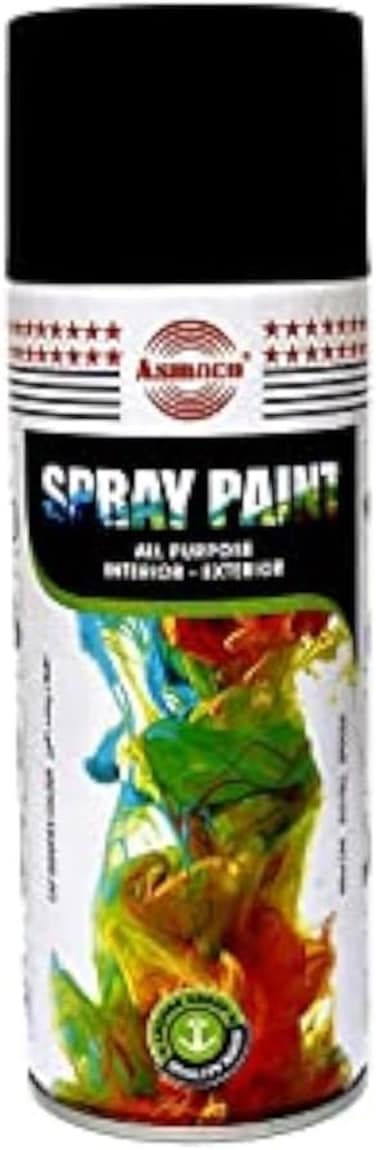 Spray Paint, Matt Black
