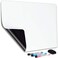 Magnetic Dry Erase Whiteboard Sheet for Fridge 17x12in, Whiteboard, 3 Pens and Eraser - Refrigerator White Board Planner &amp; Organizer