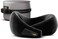 Travel Neck Pillow, 100% Hi-Per Foam, Lightweight Neck Support Pillow, Neck Pillow For Flight Travel, Memory Foam Car Neck Pillow, Adjustable Velcro Straps, Free Travel Pouch (Core Black)