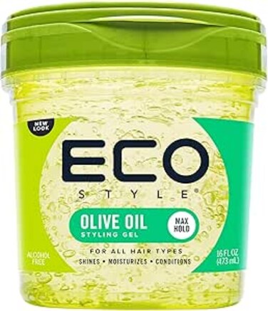 Eco Style   Eco Styler Olive Oil Styling Gel   Styling gel for moisture and control   Olive Oil   473 ml   Strong hold, non-greasy, alcohol-free