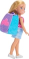 Barbie Family &amp; Friends Cupcake Baking Backpack Blonde Chelsea Doll, Wearable Backpack with Baking Play Pieces