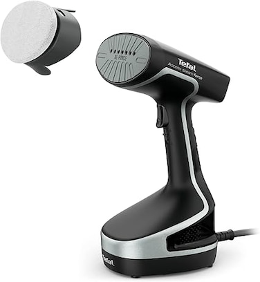 TEFAL Garment Steamer  Access Steam Force Handheld Steamer   2000 W   Powerful Steam Performance   Dewrinkles   Sanitizes and Removes Dust   Hand Held  25-Second Heat-Up  2 Years Warranty   DT8230G0
