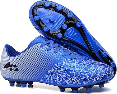 Football Boots Kids,FG/AG Soccer Athletics Training Shoes Men's Women's,Spikes Cleats Football Athletic Sneakers Boys Girls,Competition Trainers Fitness For Adult Youth,30-45 Size