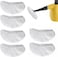 Steam Cleaner Accessories, Universal Reusable Steam Mop Pads, Steam Shot Attachments, Handheld Steam Cleaner Washable Microfiber Cloth (6 PCS)