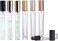 Beauenty 6pcs Glass Refillable Bottle, Leaking Proof Mini Spray Bottles for Outdoor and Travel Bottles, 10ml Portable Perfume Bottle Set, (Multicolor)