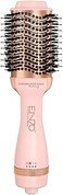 ENZO EN-6209 One-Step 1500W &ndash; 2-in-1 Hot Air Brush and Blow Dryer, Adjustable Heat &amp; Speed Settings, Ceramic Coated Barrel-Intl Version-(Pink)