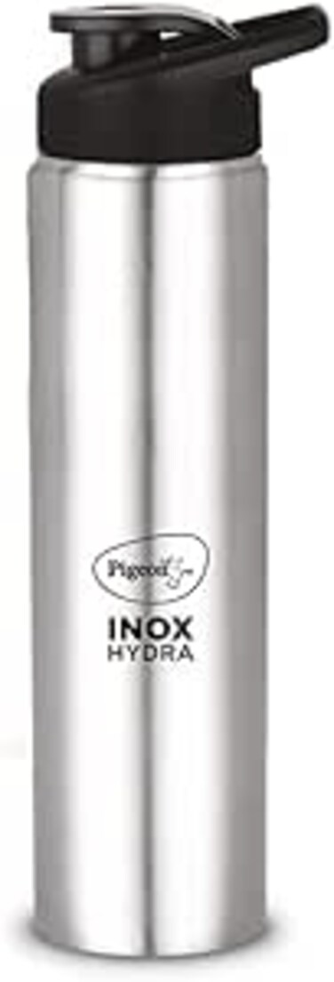 Pigeon by Stovekraft Stainless Steel Inox Hydra 1000 Drinking Water Bottle 900 ml - Silver (Pack of 1)