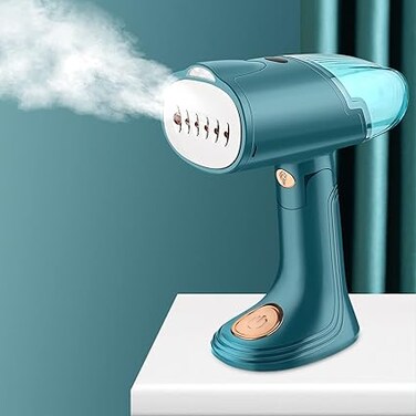 TERRIFI Clothes Steamer, 1500W Mini Handheld Garment Steamer Clothing, Fast Heat Up, Portable,Light Weight for Home, Office and Travel for Mothers Day Gifts