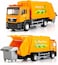 Compatible for Man Garbage Truck Car Model Toy Cars, Zinc Alloy Die-Cast Vehicles Kid Toys for Boy Girl Gift