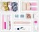 9 PCS Drawer Organiser Set, 4 Size Clear Plastic Desk Storage Boxes, Acrylic Vanity Organizer Tray for Makeup, Office, Kitchen, Bedroom, Bathroom