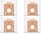 LECCEE 4 Pack T8 Vacuum Dust Bags for Ecovacs Deebot Ozmo T8 &amp; T8 AIVI Robot Vacuum Cleaner with Auto-Empty Station