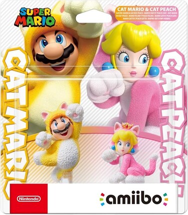 Nintendo Cat Mario and Cat Peach (Switch)