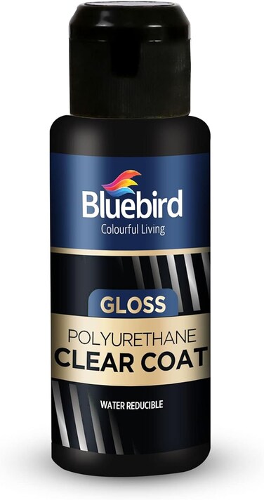 100 ML Polyurethane Clear Coat for Furniture, Paintings, Water-Based Professional Varnish (Gloss)