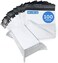 100 Pack White Poly Mailers Bags   20 x 35 cm Adhesive Self-Seal Shipping Envelopes for Packaging Delivery   Ideal for Posting Parcels and Clothes