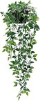 WEKOTEE Fake Hanging Plants, Artificial Potted Plants for Indoor Outdoor Aesthetic Office Living Room Shelf Decor,1 Pack (174-01)