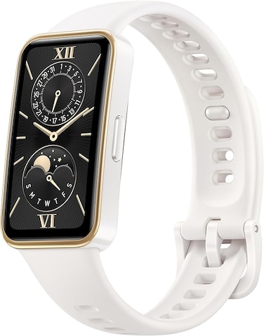 Band 9, Comfortable All-Day Wearing, Sleep Tracking, Fast Charging, Durable Battery, Intelligent Brightness Adjustments, 100 different workout modes, Compatible with iOS&amp;Android, White