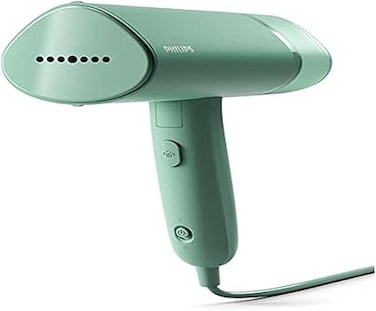 Philips Series 3000 STH3010 Compact Garment Steamer, Foldable Handheld Steam Iron, Travel Handy Garment Steamer