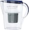 Nano Pitcher   Navy   3.5L   BPA-Free   Nanofiltration Removes Fluoride, Bacteria, Virus, Giardia, Cryptosporidium, E-Coli, Lead, Chromium 6, PFOS, PFOA, Heavy Metals, Pesticides