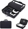 PS-5 Case with Hard Shell, Play-Station 5 Travel Case, Protective Travel Bag Holds Console, Controllers, Base and Accessories, Shockproof, Waterproof and Scratchproof