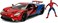 Marvel Spiderman 2017 Ford Gt 1:24 Scale Die-Cast Car