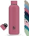 BuyOn Water Bottle Stainless Steel Double Wall Insulated Vaccum Water Bottle Drinking Thermos Hot and Cold water for Kids School Gym Office Travel Hydro Flask Bottle (TEA PINK, 750ML)