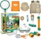 Safari Explorer Costume Kids -13Pcs Explorer Costume Kids  Safari Costume Kids  Toddler Halloween Costume  Explorer Kit &amp; Bug Catcher Kit Costume For Kids  Cosplay Costume Kids Boys Girls