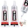 B-7000 Super Glue, Industrial Strength Adhesive B7000 Glues Paste for Rhinestones Crafts, Clothes Shoes, Fabric, Jewelry Making, Cell Phones, Tablet, Wood, Rubber, Leather Textile (2x50 ml/2.1 oz)