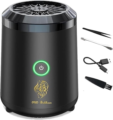 Bukhoor Burner, Electric Oud Incense, Aroma Diffuser with long lasting battery, Usb Rechargeable, Great gift for Home, Car, Desert Camping &amp; Travel.
