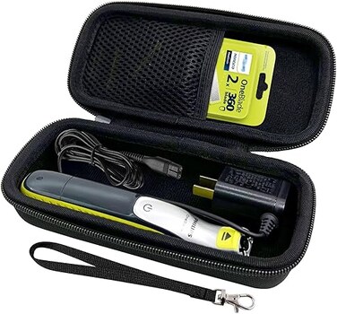 Hard Case Compatible with OneBlade Electric Trimmer and Shaver, Travel Organizer Case for QP2520 QP2530 QP2620 QP2630 QP2724 QP2834