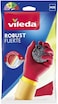 Vileda, Robust Tough 3 Layer Rubber Gloves, Red/Yellow, Medium, PK27884