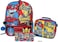 4 Piece Backpack Set, School Bag with Front Zip Pocket &amp; Mesh Side Pockets