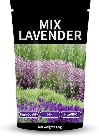 Lavender Seeds for Planting - Summer Lavender Seeds for Growing (Mix Lavender)